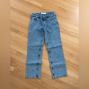 Hollister Light Blue Straight Leg Jeans